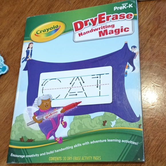Crayola Toys Bundle Of Learning Material Crayola Dry Erase Handwriting Book Disney Princess